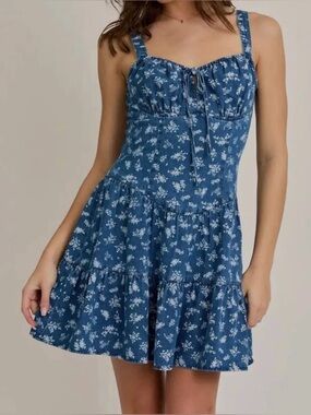 Le Lis Denim Dress